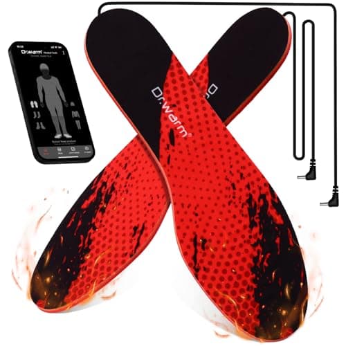 Dr.warm rechargeable heated insoles from Dr.warm